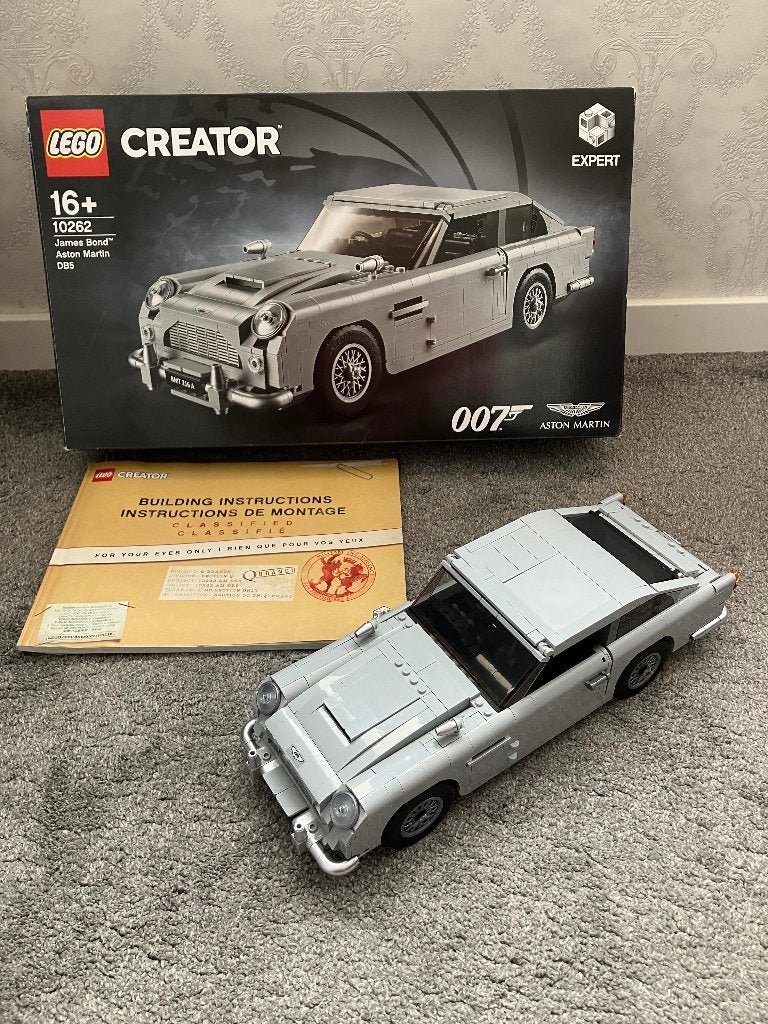 LEGO Creator Expert James Bond Aston Martin DB5 - 10262, Ophalen, Compleet, Lego, Zo goed als nieuw