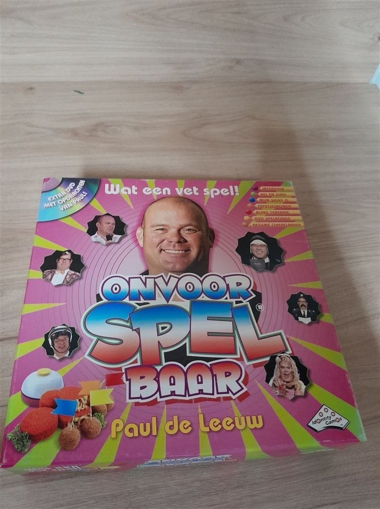 onvoorspelbaar - paul de leeuw onvoor spel baar - s5010