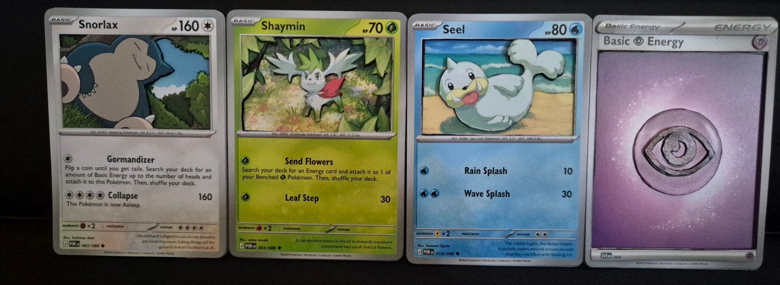 3D Pokémon Kaarten op Commissie, Ophalen, Nieuw