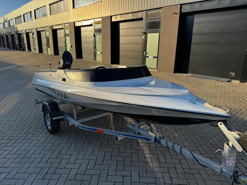 Speedboot Symm Super v type 140, Watersport en Boten, Ophalen, Gebruikt, Minder dan 70 pk, 3 tot 6 meter