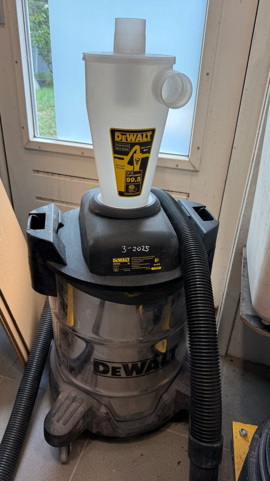Dewalt cycloon voorafscheider, Doe-het-zelf en Verbouw, Ophalen of Verzenden, Zo goed als nieuw, Overige typen
