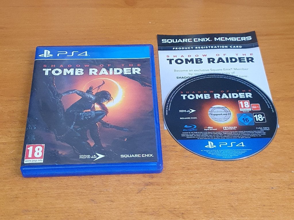 PS4 | Shadow of the Tomb Raider, Avontuur en Actie, Gebruikt, Vanaf 18 jaar, 1 speler