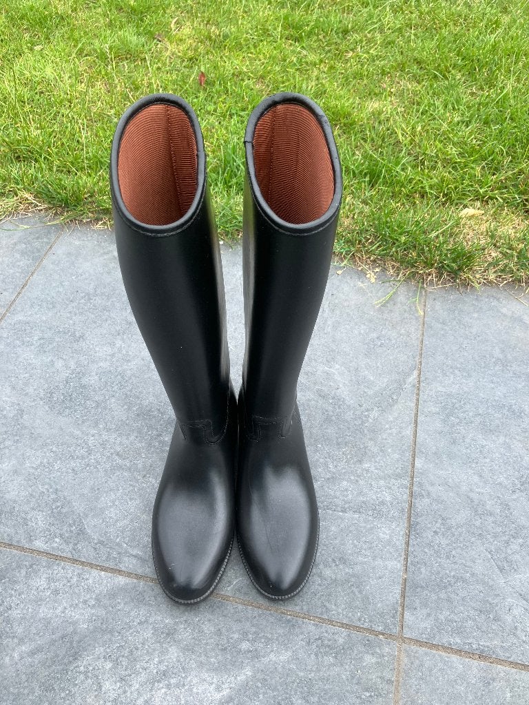 Equithème rijlaarzen maat 36 met thermovoering, Dieren en Toebehoren, Paardrijkleding, Kinderen, Overige soorten, Ophalen of Verzenden
