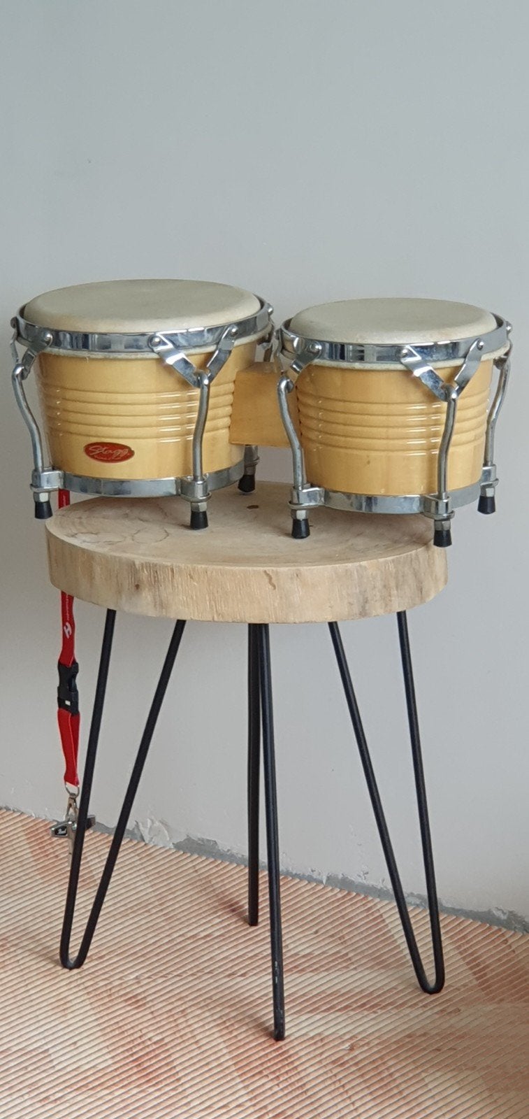Stagg Bongo's - Zo goed als nieuw, Muziek en Instrumenten, Percussie, Ophalen of Verzenden