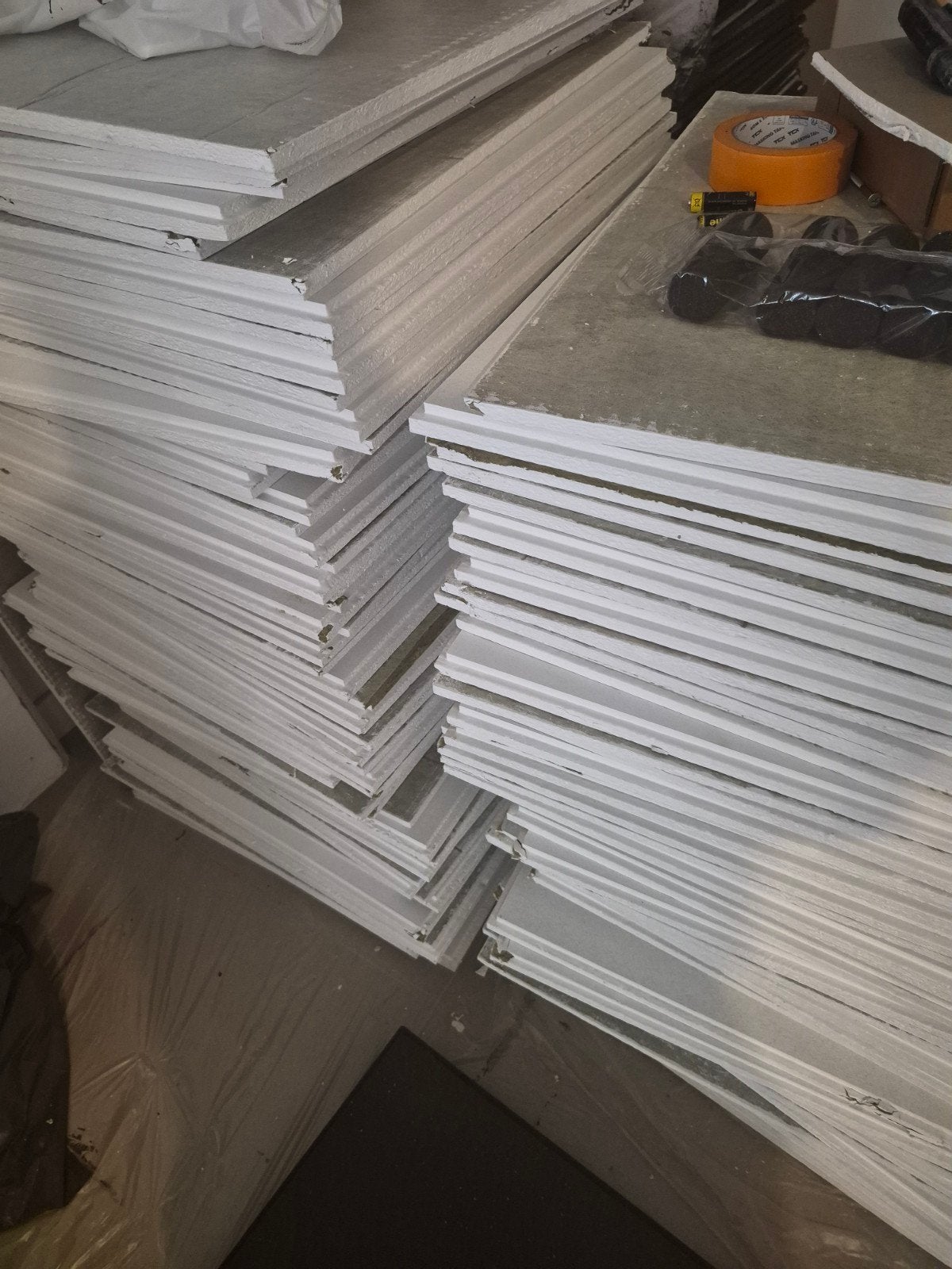 Plafondplaten 60x60 ongeveer 400 stuks, Ophalen, Nieuw