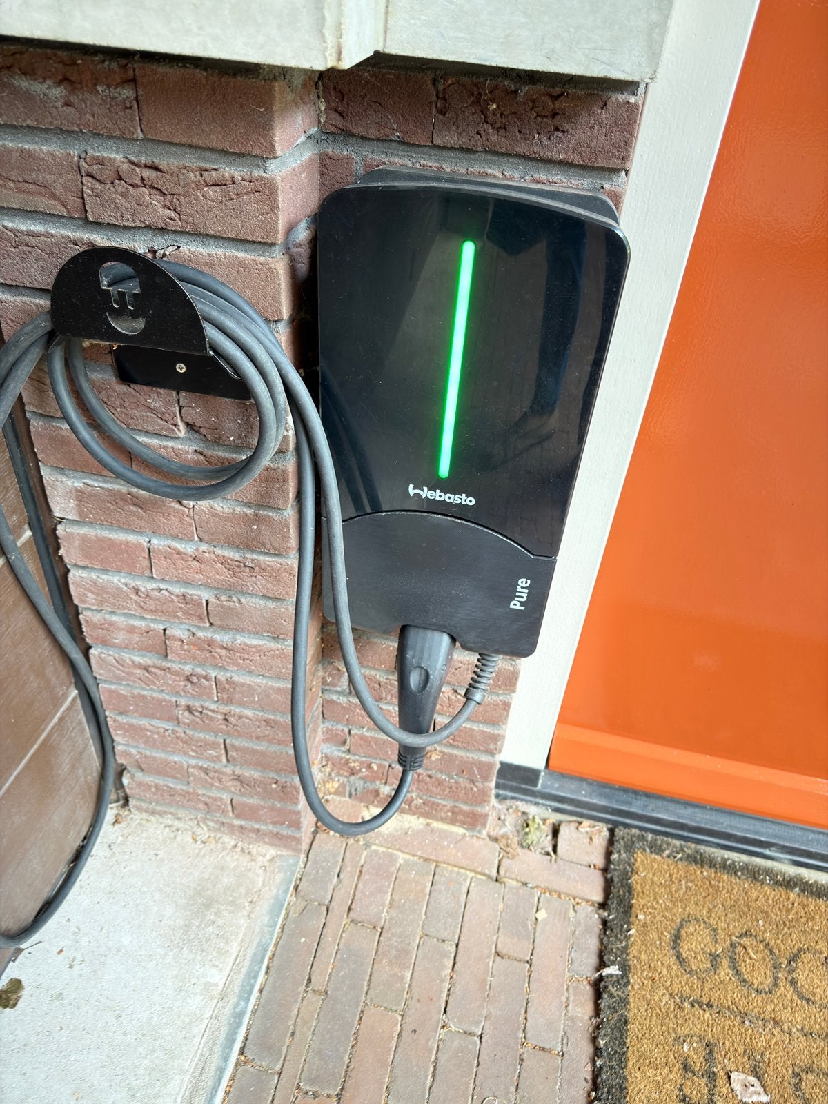 Webasto Pure II 11 kW Laadpaal met vaste kabel, Ophalen of Verzenden, Zo goed als nieuw, Laadpaal