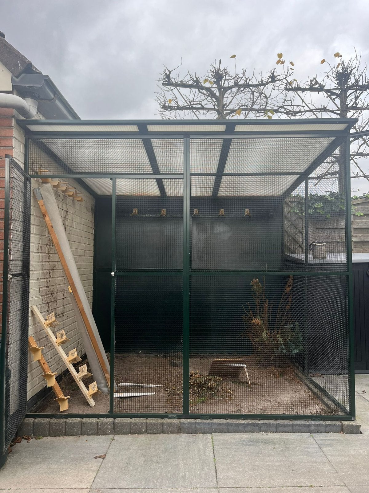 Volières en meer, Ophalen, Zo goed als nieuw, Aluminium, Vogelkooi