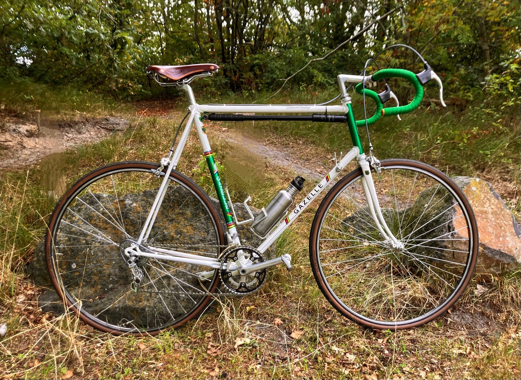 Gazelle Champion Mondial Frisol-Gazelle 1977 64cm, Ophalen, Zo goed als nieuw, 61 tot 65 cm, Gazelle
