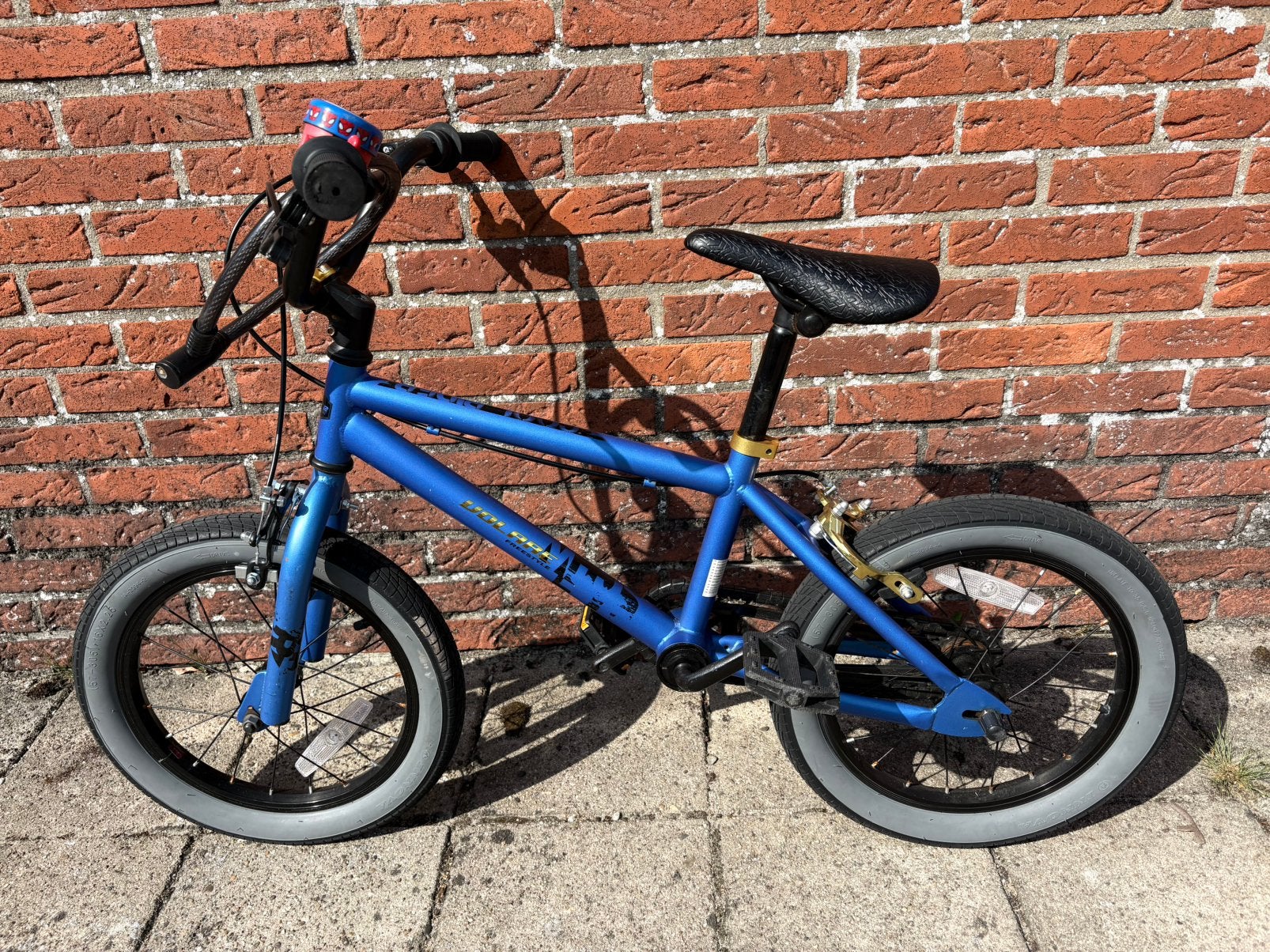 Volare Cool Rider 16 inch, Ophalen, Staal, Velgrem, 16 tot 20 inch