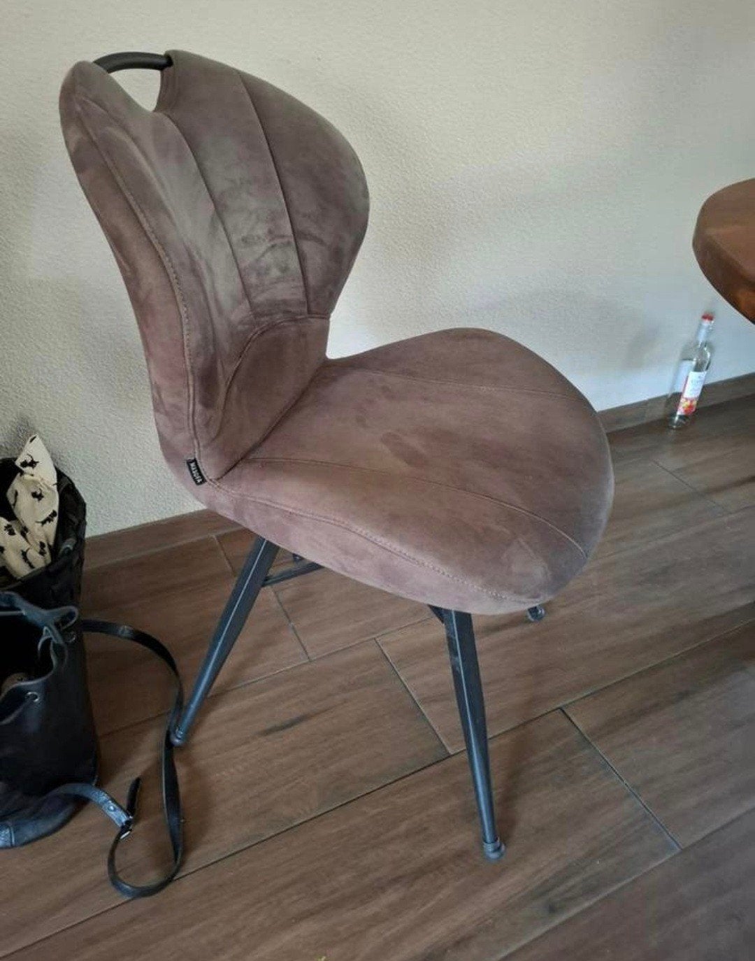 Eetkamerstoelen mxsofa. Taupe kleur zgan 4, Ophalen, Gebruikt, Bruin, Modern
