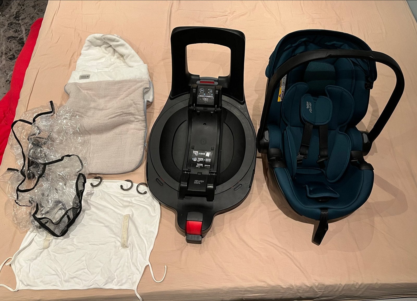 Britax Römer Baby-Safe Pro met isofix baseplat, Ophalen, Romer, Zijbescherming, Zo goed als nieuw