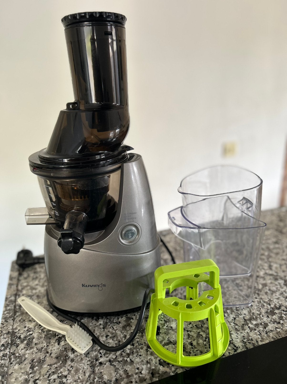 Kuvings slow juicer compleet, Witgoed en Apparatuur, Ophalen, Zo goed als nieuw, Slowjuicer