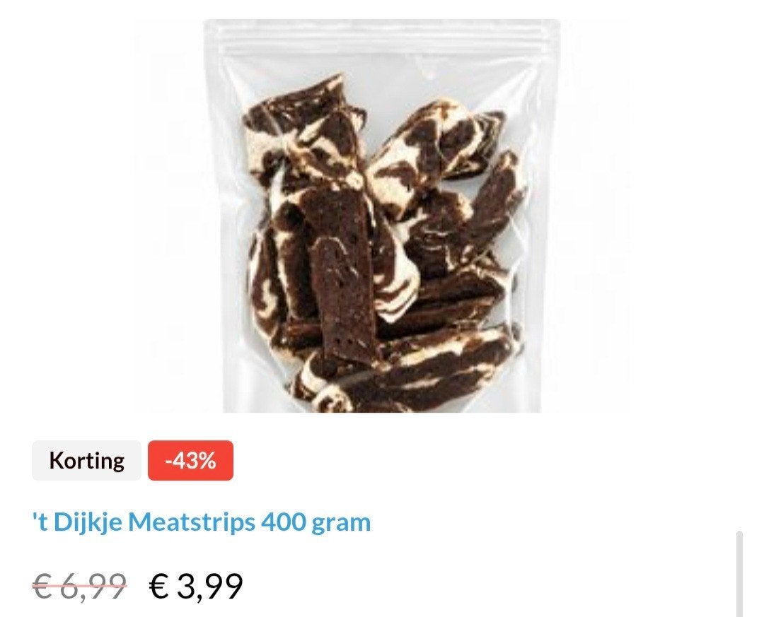 't Dijkje hondensnacks, Ophalen of Verzenden, Hond