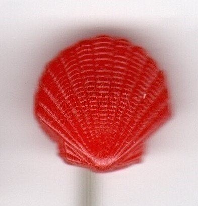 Speldje SHELL SCHELP ROOD (A2), Ophalen of Verzenden, Gebruikt, Overige onderwerpen