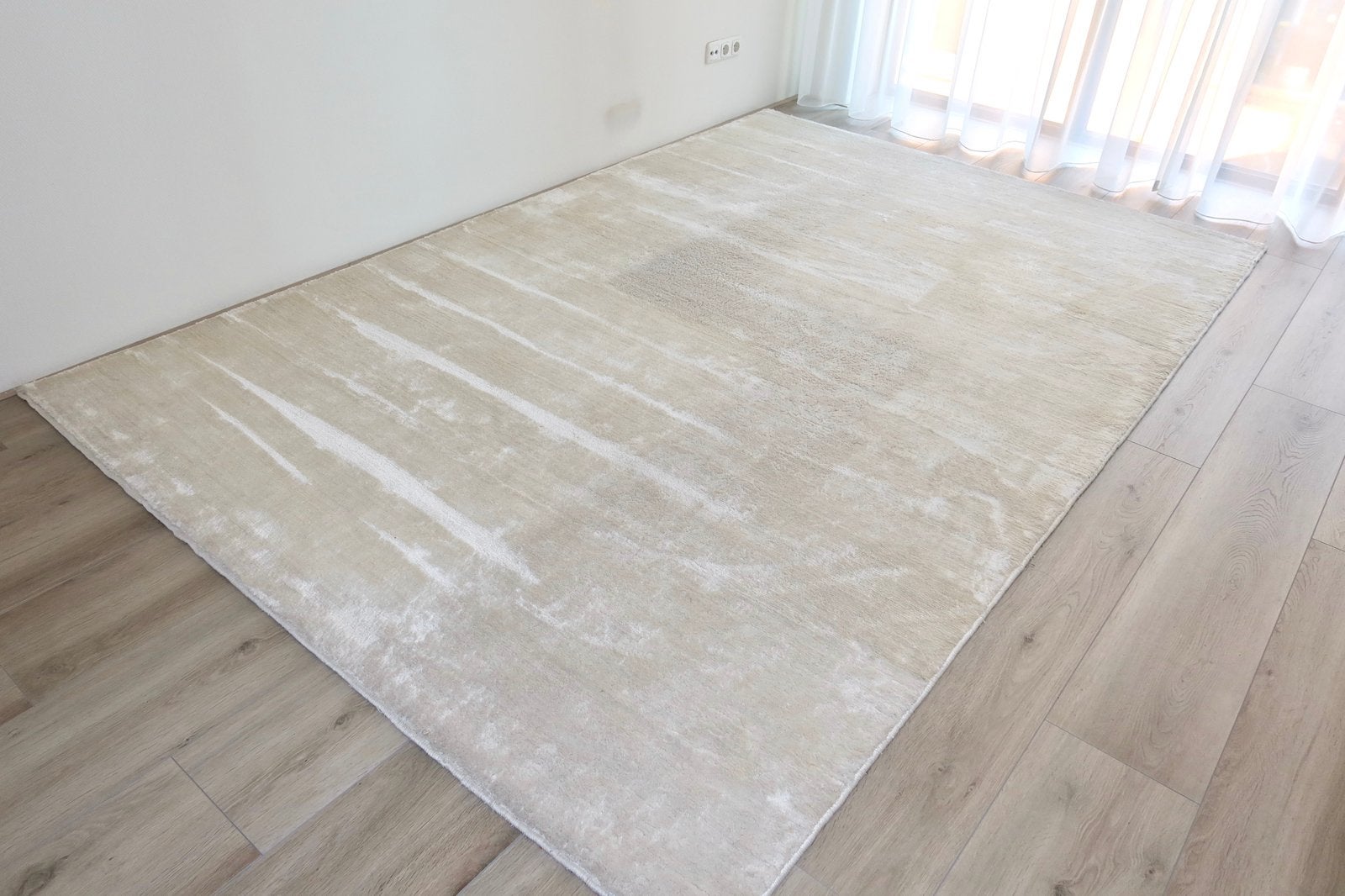 SKLUM Daroca Vloerkleed 200x300 cm – Crème/Beige, Huis en Inrichting, Stoffering | Tapijten en Kleden, Ophalen, Zo goed als nieuw