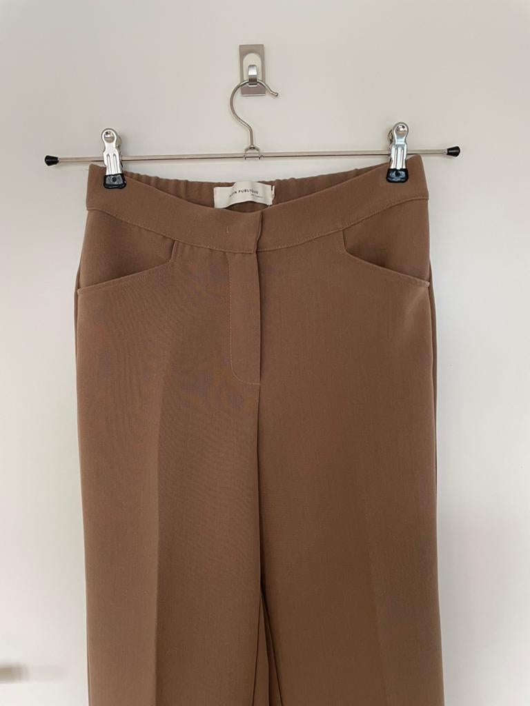 Plein Publique pantalon Henri Centre maat 34 taupe bruin, Kleding | Dames, Bruin, Ophalen of Verzenden, Maat 34 (XS) of kleiner