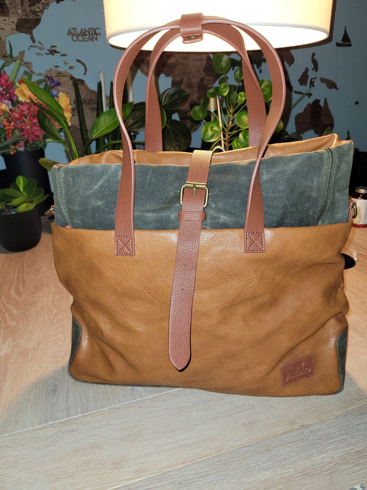 Vanguard,  heren hand/rugtas, Sieraden, Tassen en Uiterlijk, 40 tot 60 cm, 30 cm of meer, Bruin, Nieuw
