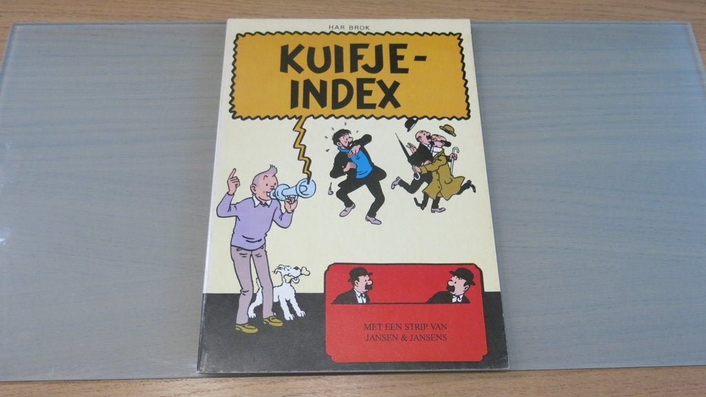 Kuifje - Kuifje-index (Har Brok 1979), Eén stripboek, Ophalen of Verzenden, Zo goed als nieuw