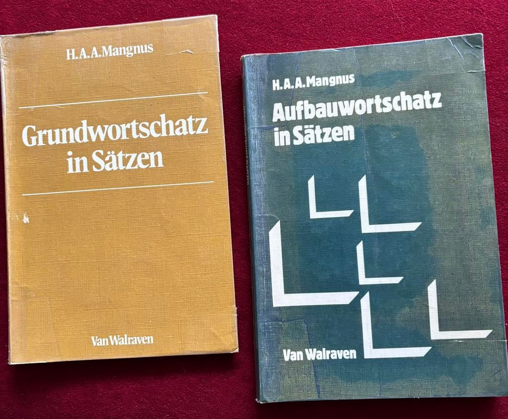 Duitse boeken: grundwortschatz 2 x van h.mangnus, Verzenden, Zo goed als nieuw, H. Mangnus