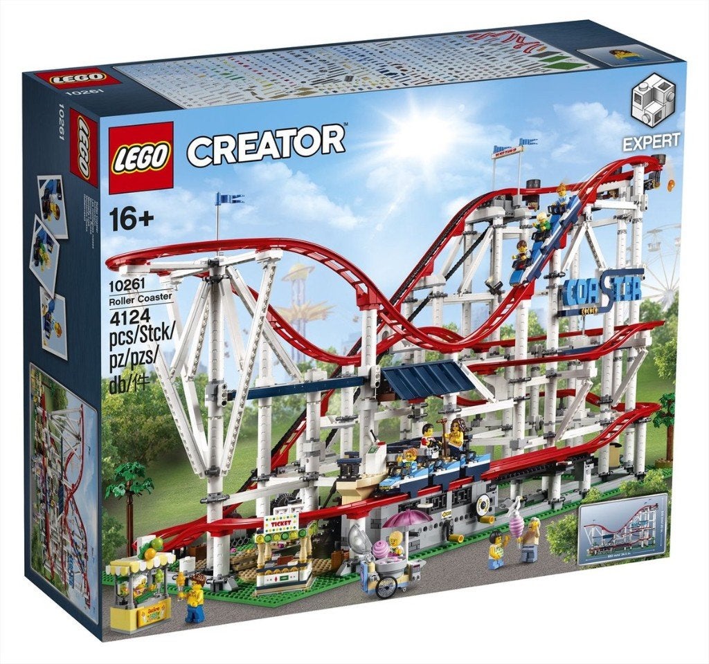 Lego Achtbaan | Creator Expert | 10261 | ZGAN & compleet!, Ophalen, Lego, Zo goed als nieuw, Compleet