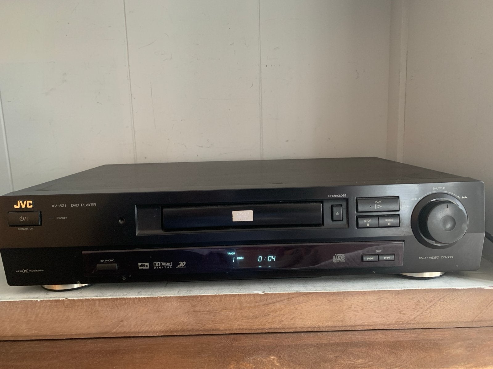 Vintage JVC XV-521 CD & DVD Speler, Audio, Tv en Foto, Ophalen of Verzenden, Gebruikt, JVC