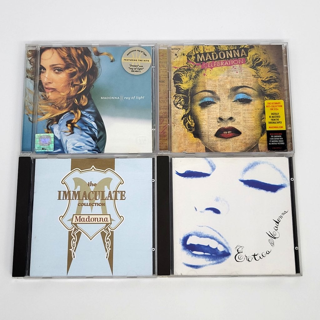 Madonna CD Collectie - 4 CD's - Nice Price Bundle, Verzenden, Gebruikt
