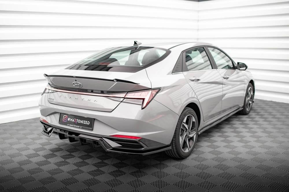 Voorlip sideskirt spoiler diffuser - Hyundai Elantra 20-23, Ophalen of Verzenden