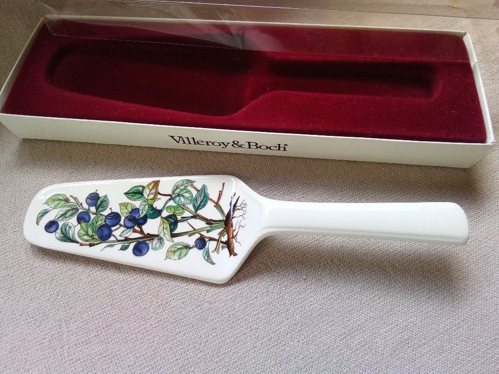 Taartschep Villeroy & Boch Botanica, Verzenden, Zo goed als nieuw, Overige stijlen, Porselein