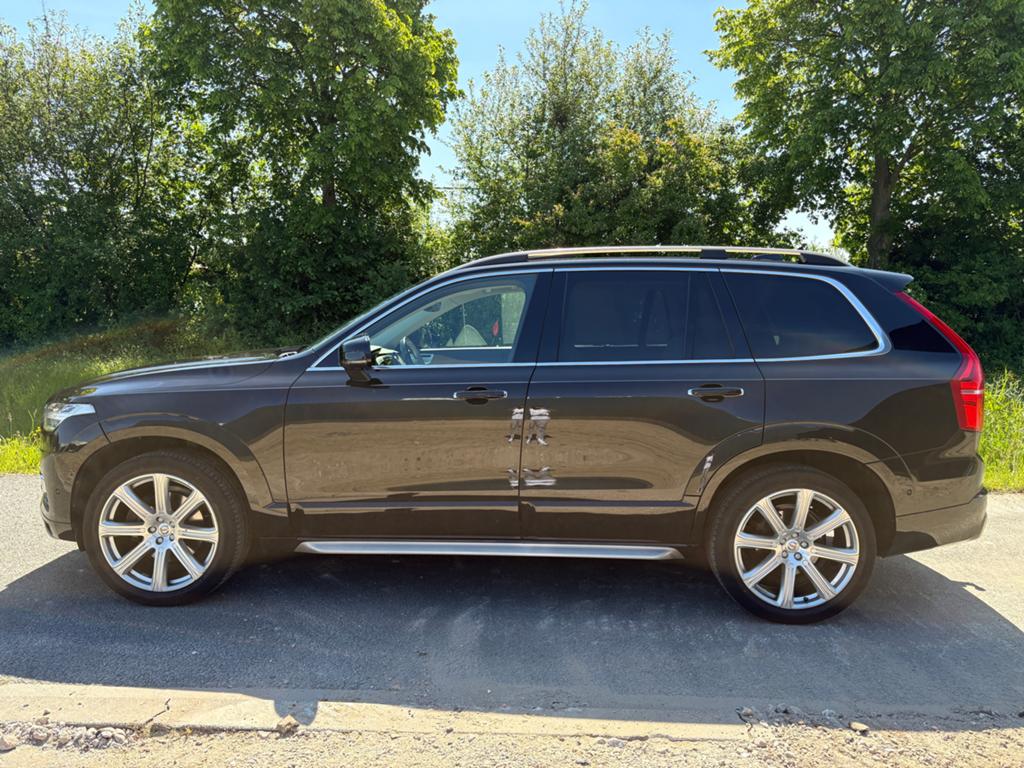 Volvo XC90 2.0 D5 AWD 7-ST Inscription Uniek, 4 cilinders, 7 stoelen, Zwart, Diesel