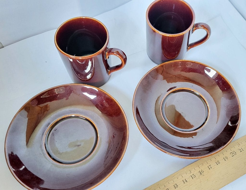 Vintage Royal Sphinx kopjes schotels Espresso koffie Antiek, Ophalen of Verzenden