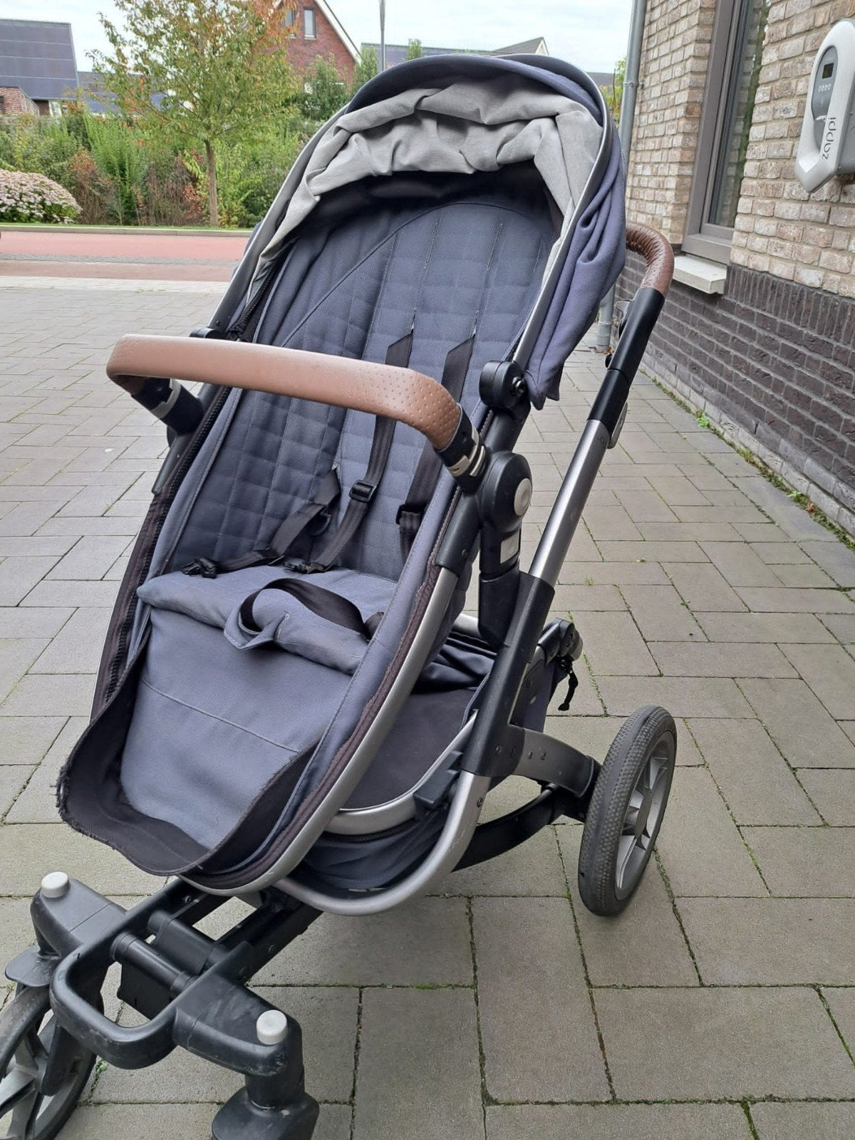 Joolz Geo Kinderwagen met adapters voor MaxiCosi, Gebruikt, Luchtbanden, Ophalen, Kinderwagen