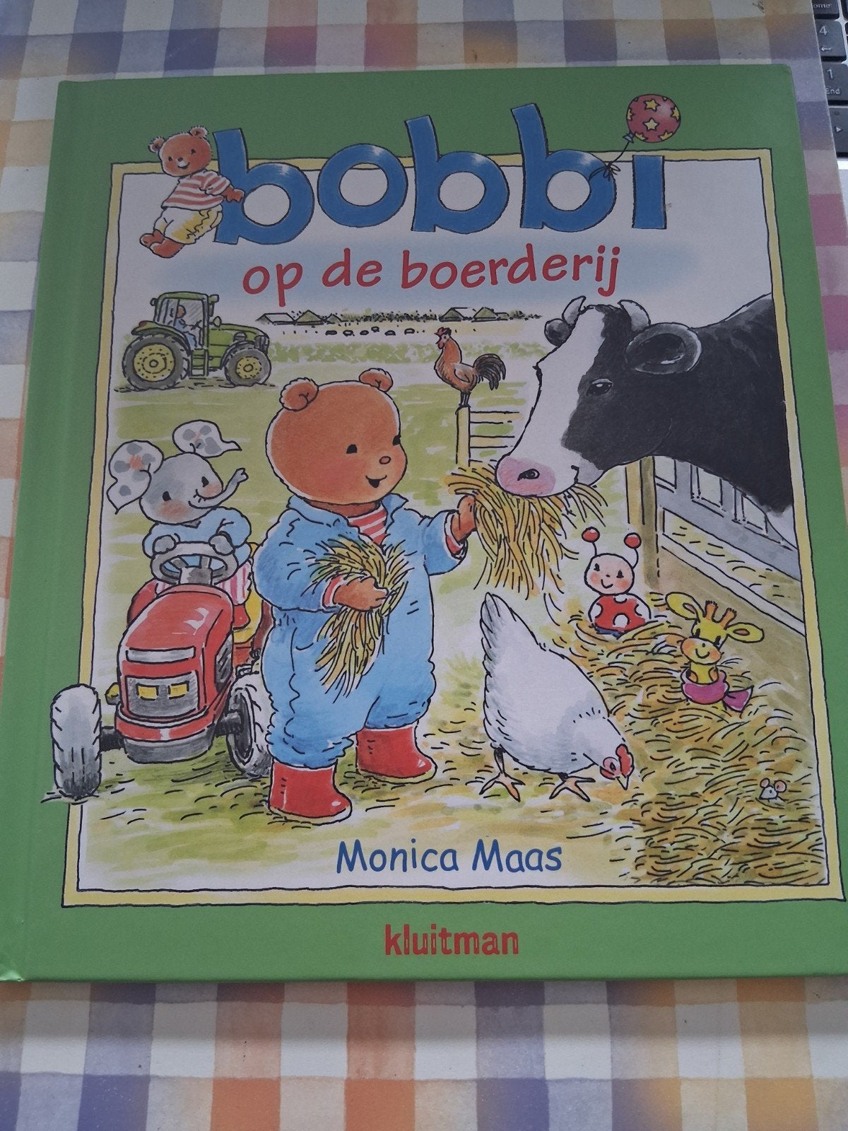 groot boek monica maas - bobbi op de boerderij, Ophalen of Verzenden, Gelezen, 2 tot 3 jaar
