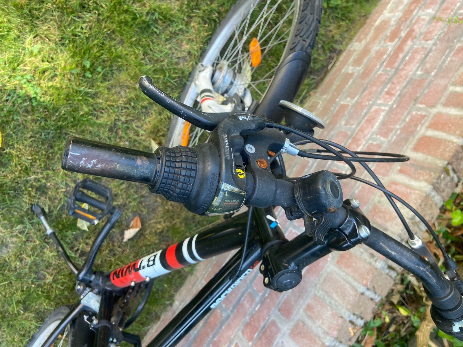 Opknapper - BTWIN Kinderfiets 24 inch - Gebruikt, Ophalen, Gebruikt, Velgrem, 20 inch of meer