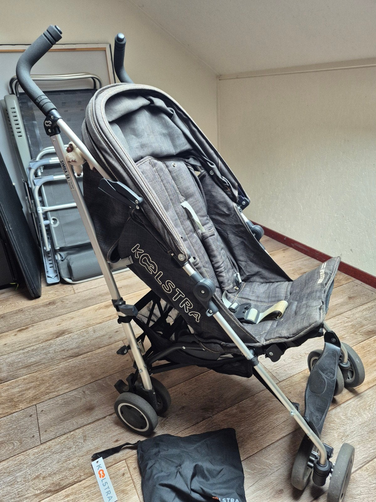 koelstra simba buggy, Ophalen, Gebruikt, Koelstra, Regenhoes