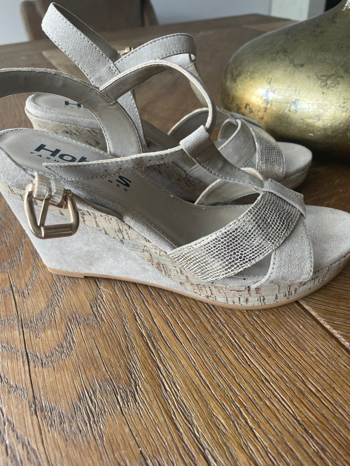 Nieuwe dames zomer schoenen maat 38 van Hobbs, Beige, Nieuw, Ophalen of Verzenden, Espadrilles of Moccasins