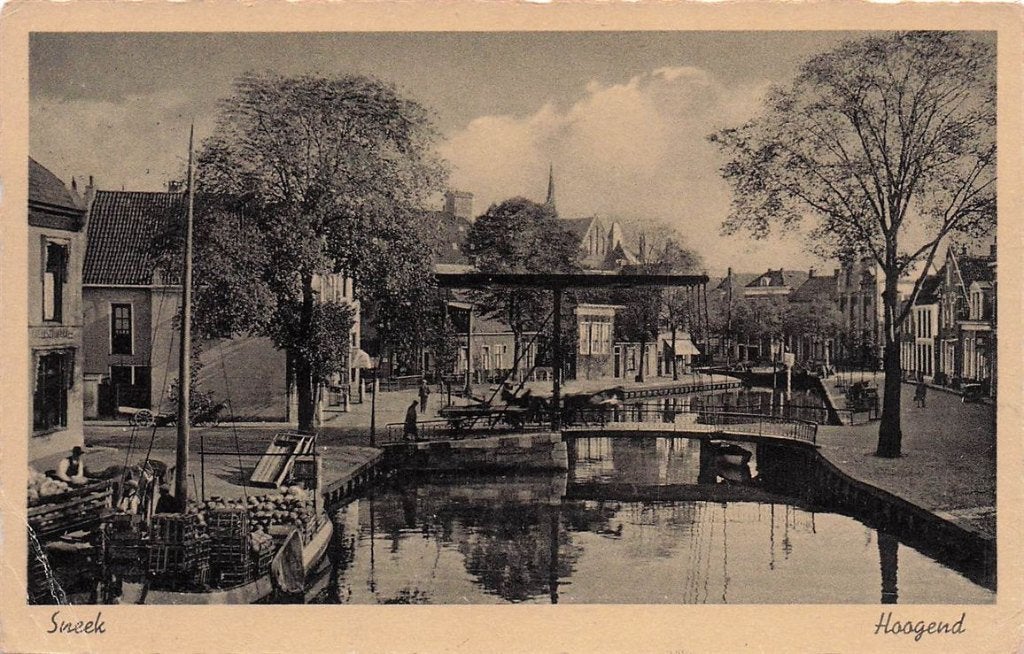 703-356-041 Sneek Hoogend, Verzenden, Voor 1920, Friesland