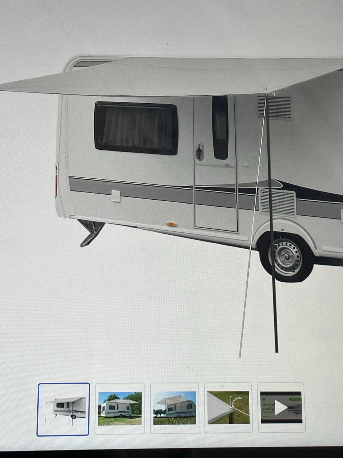 Caravan luifel - Zo goed als nieuw, Ophalen of Verzenden, Zo goed als nieuw