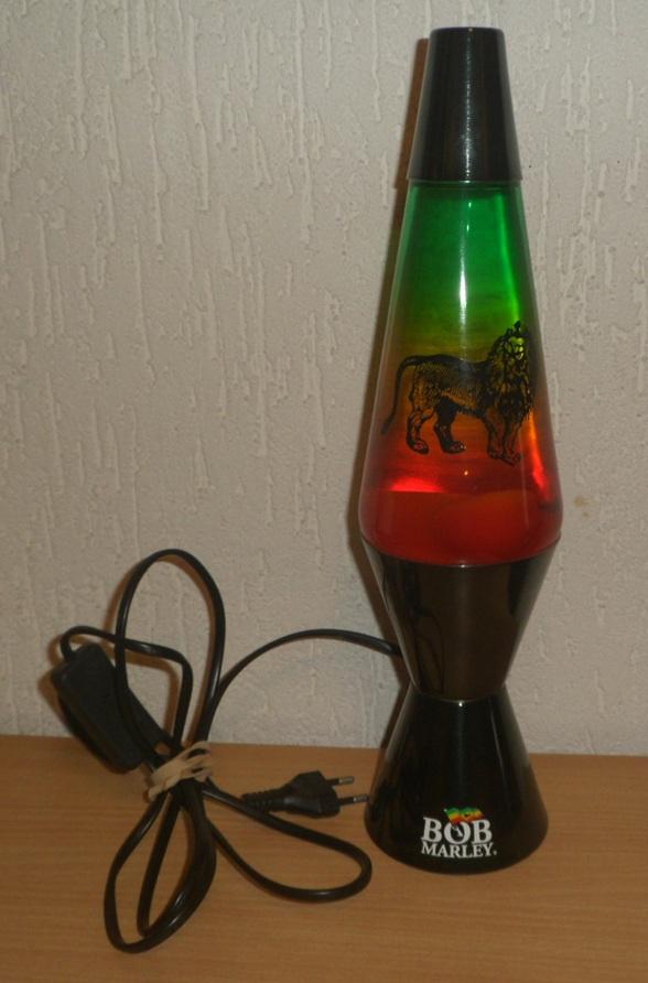 Lavalamp Bob Marley, Huis en Inrichting, Lampen | Tafellampen, Ophalen, Zo goed als nieuw, Minder dan 50 cm