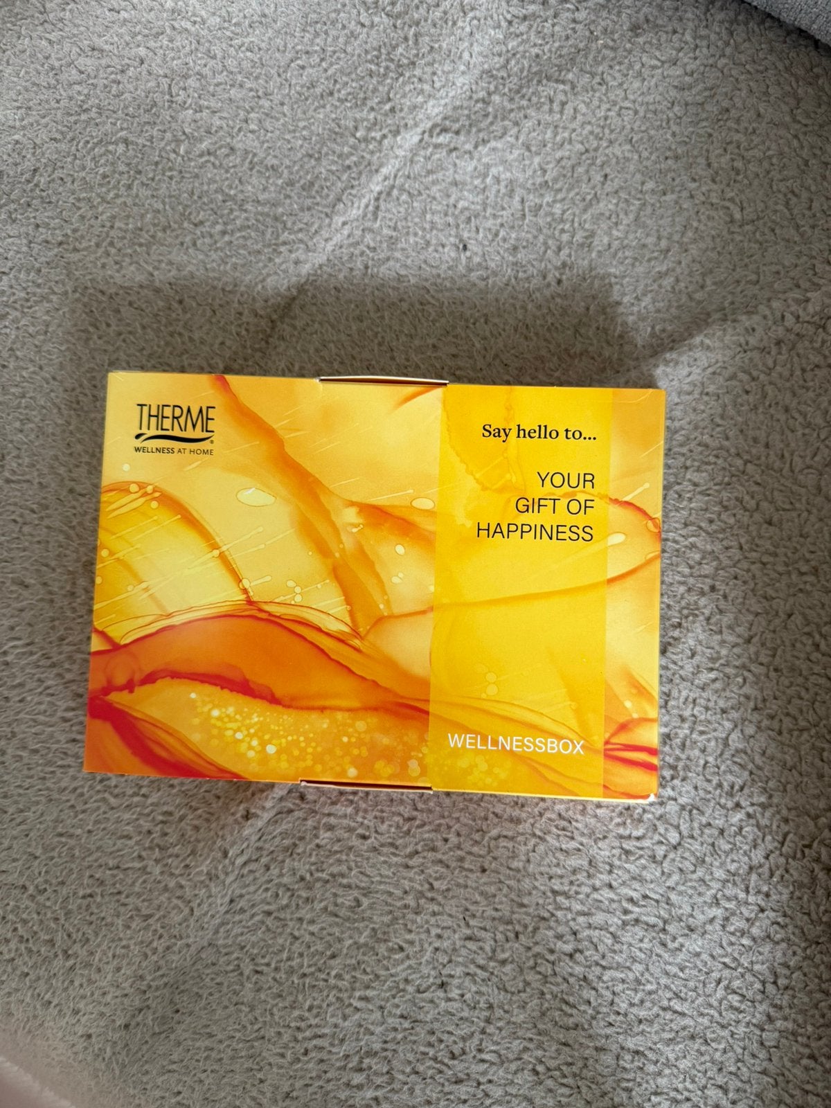 Therme Orange Happiness body butter hand balm douche gel NEW, Ophalen of Verzenden, Nieuw, Bad & Douche