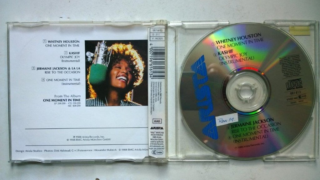 Whitney Houston - One Moment In Time, Ophalen of Verzenden, Zo goed als nieuw, Pop
