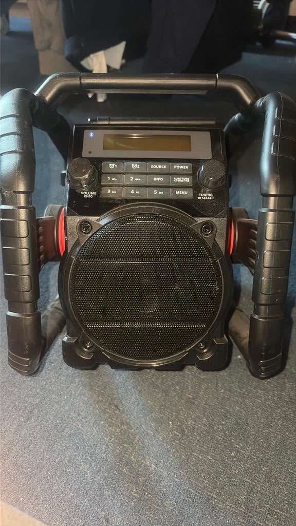 PerfectPro UBOX500R Bouwradio DAB+ FM, Ophalen of Verzenden, Zo goed als nieuw, Bouwradio