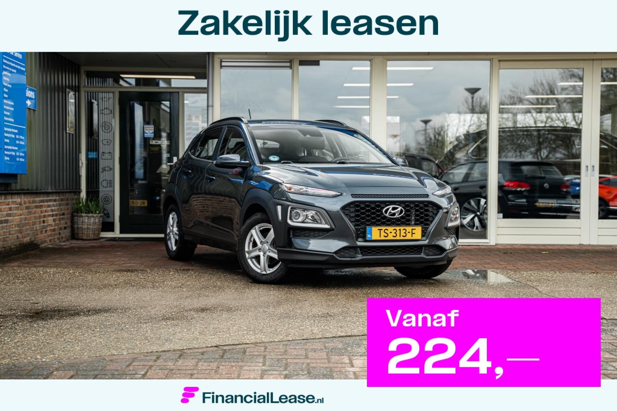 Hyundai Kona 1.0T Comfort, Voorwielaandrijving, 12 maanden, Stof, Gebruikt