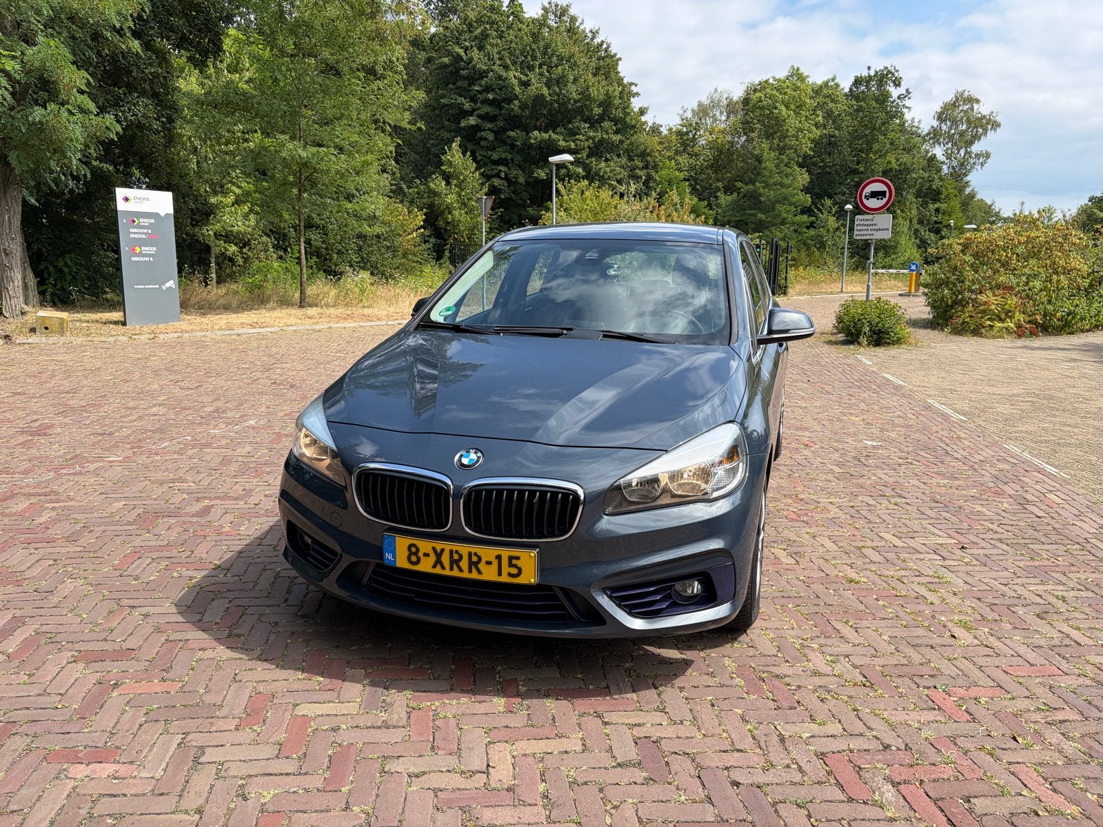 BMW 2-Serie Active Tourer 218i 136pk 2014 Grijs, Auto's, Voorwielaandrijving, 136 pk, 1295 kg, Origineel Nederlands