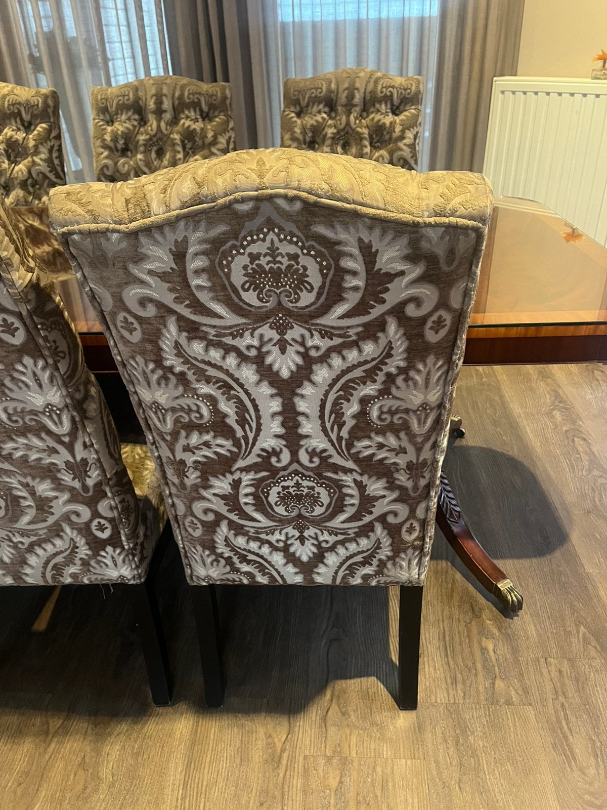 Eetkamerstoelen Klassiek Haros Meubelen, Ophalen, Gebruikt, Bruin, Klassiek