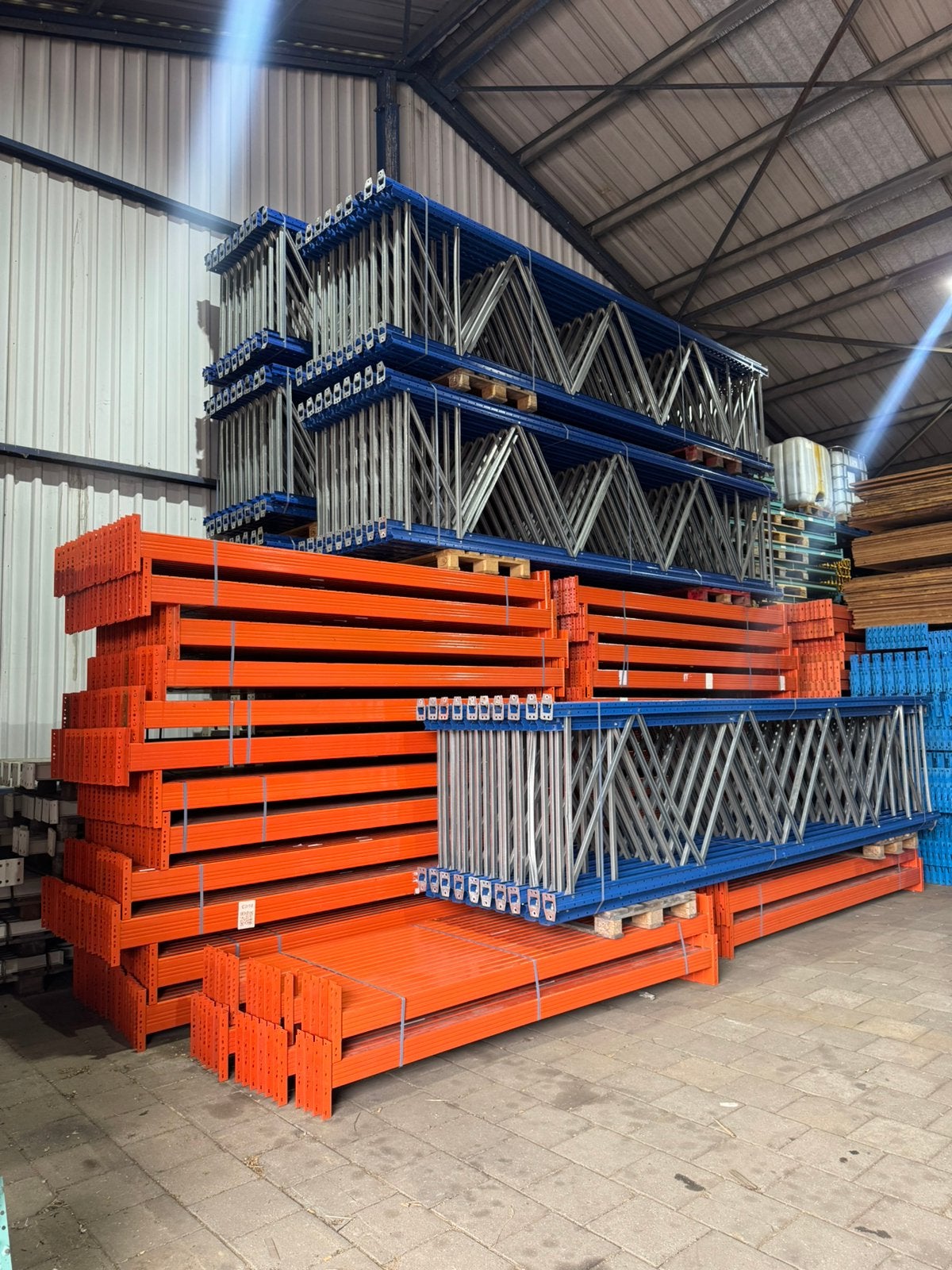 Palletstelling Ramada SP80 partij als nieuw! 3000kg/niveau, Ophalen