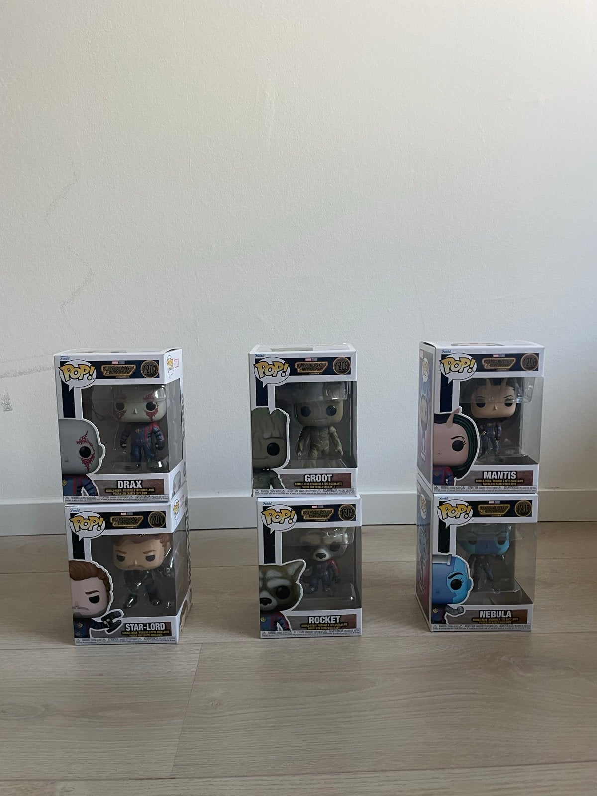 Funko Pop! Guardians of the Galaxy Vol. 3 set, Ophalen of Verzenden, Nieuw