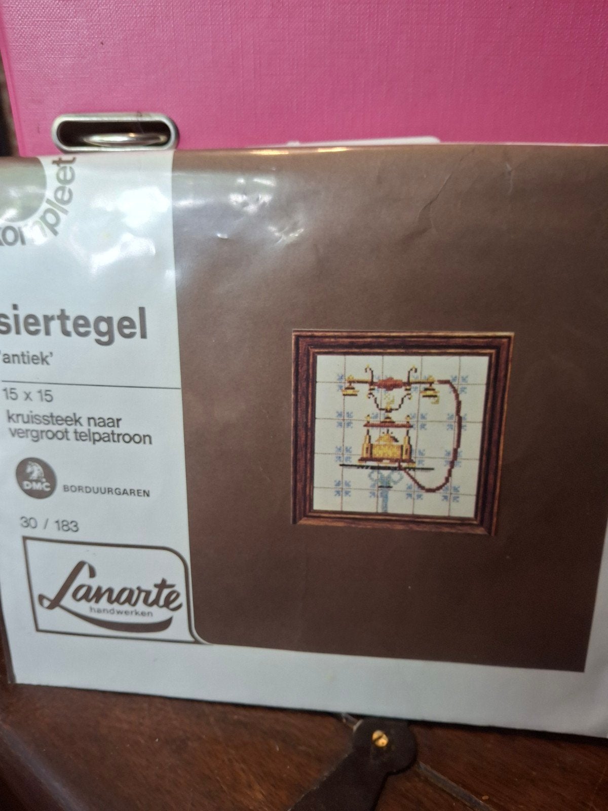 Antiek- oude telefoon, Ophalen of Verzenden, Nieuw, Borduurpakket