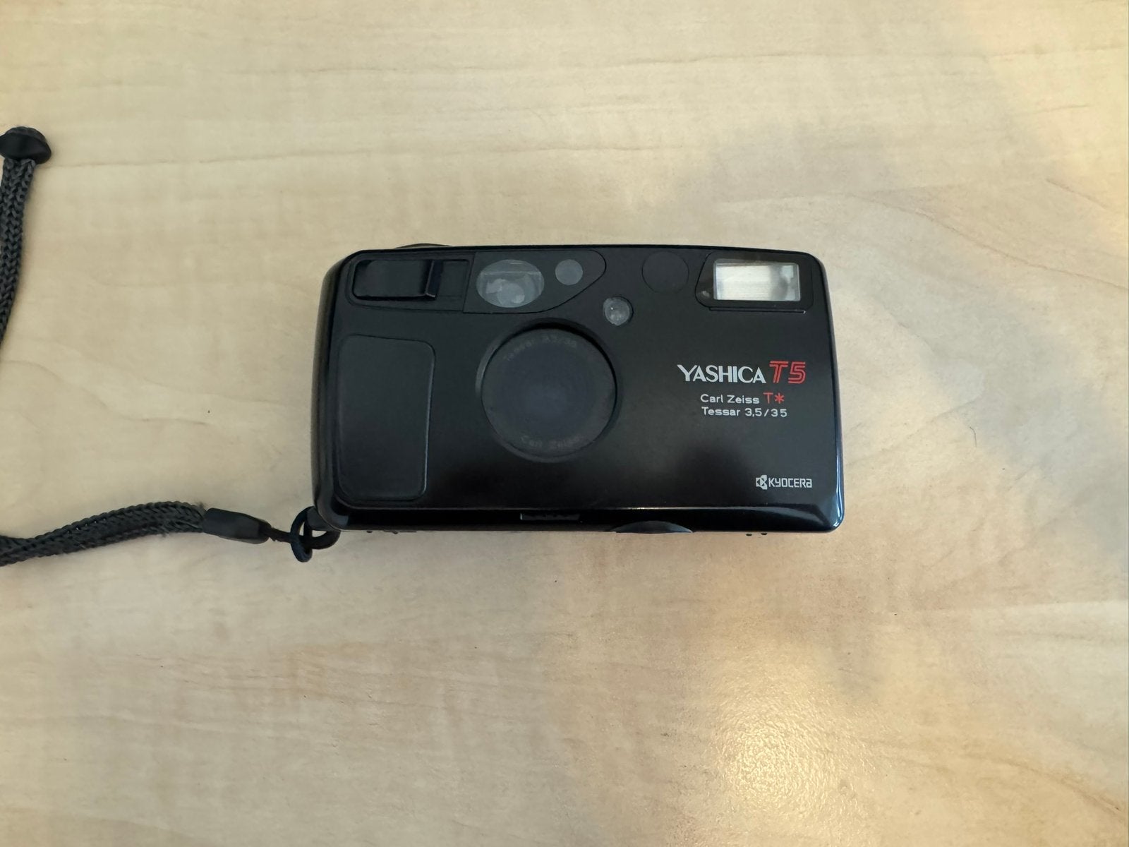 Yashica T5, Audio, Tv en Foto, Ophalen of Verzenden, Gebruikt, Compact, Overige Merken