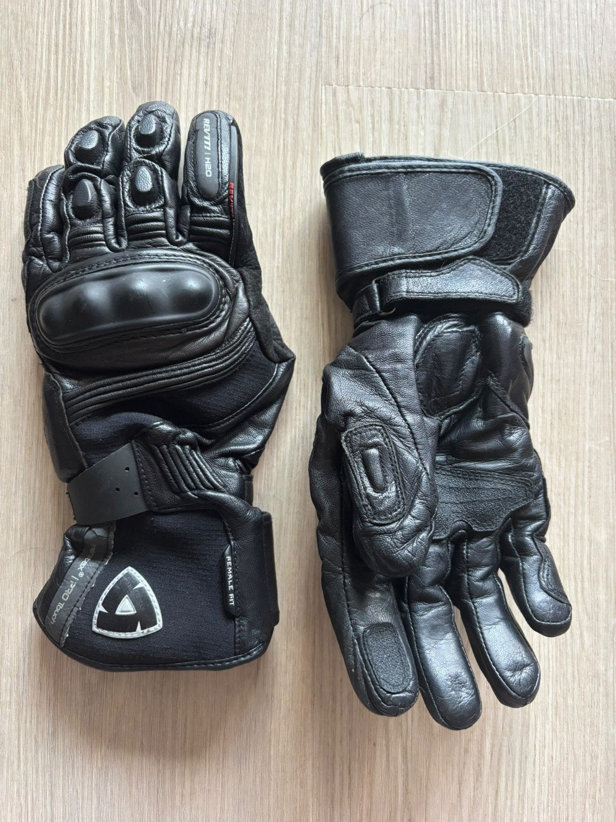 Nette REV’IT! Summit H2O motorhandschoenen in maat L., Motoren, Ophalen, Tweedehands, Handschoenen