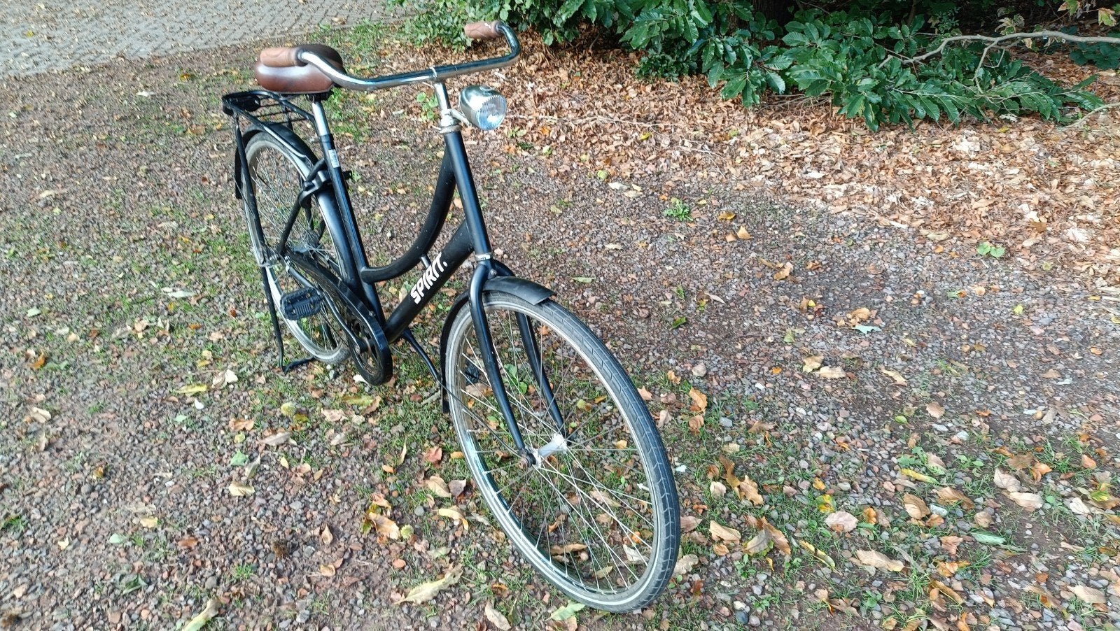 Spirit damesfiets - Zwart, gebruikt, Fietsen en Brommers, Terugtraprem, Ophalen, Overige merken, 53 tot 56 cm